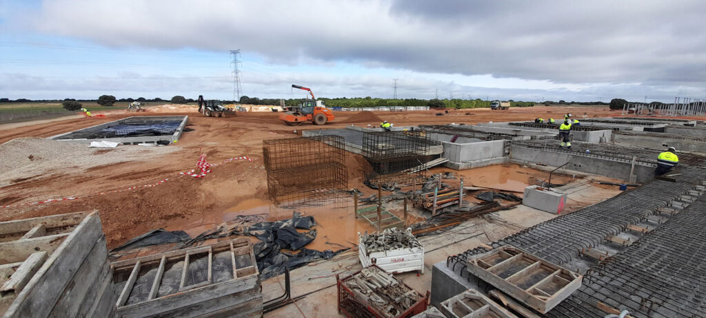 Obra civil industrial